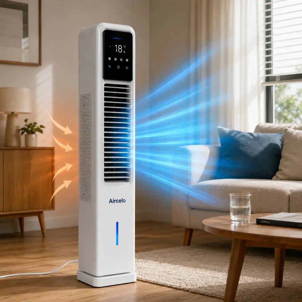Aircelo cools and heats in minutes