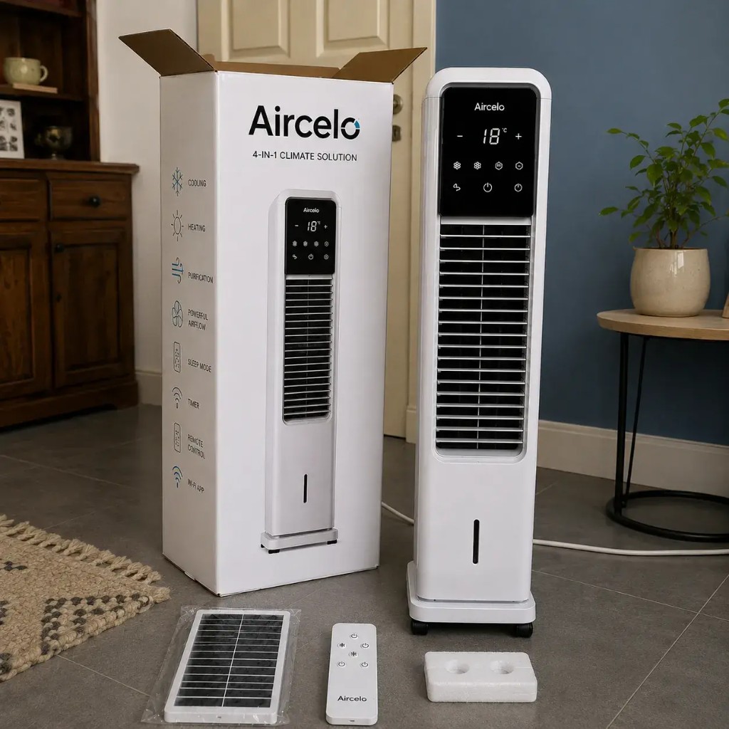 Aircelo customer — product at home